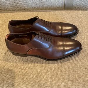 Santoni Cap Toe Oxford